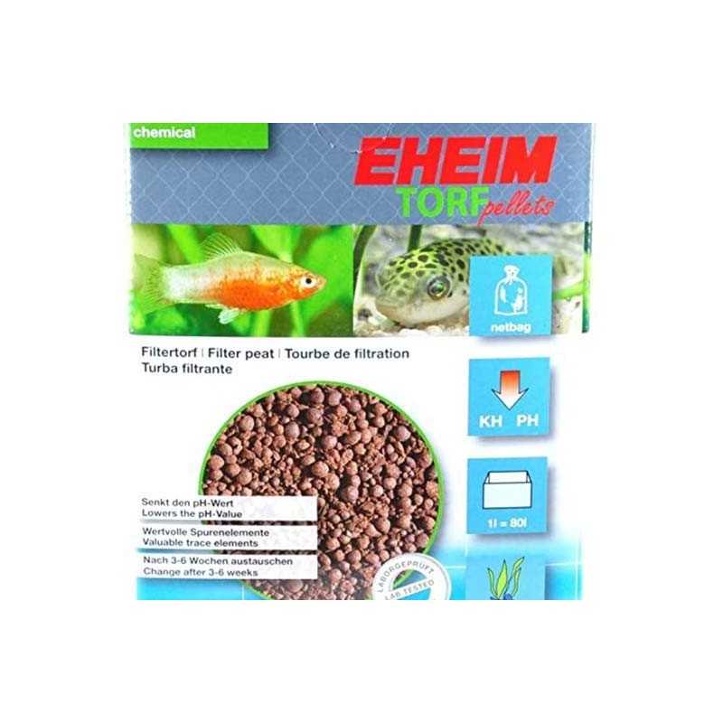 Pellets filtrants Eheim Torf 1L avec filet 