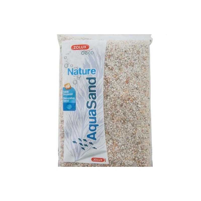 Sable Blanc pour aquarium Nat Quartz AQUASAND 1kg 