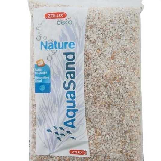 Sable Blanc pour aquarium Nat Quartz AQUASAND 1kg 