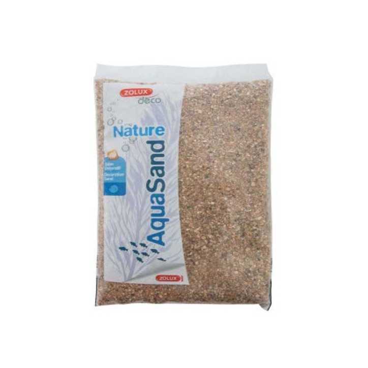 Sable beige pour Aquarium Nat Riviere AQUASAND 1kg