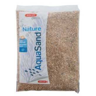 Sable beige pour Aquarium Nat Riviere AQUASAND 1kg 