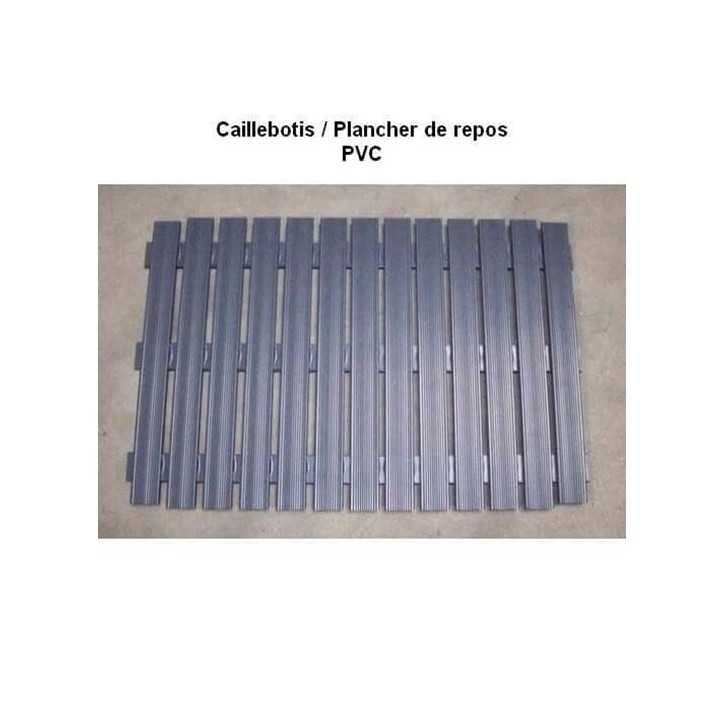 PVC resting grating