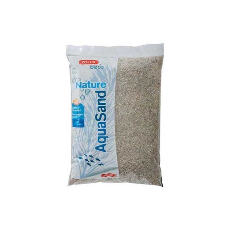 Sable Naturel pour Aquarium Nat Quartz Moyen AQUASAND 1kg 