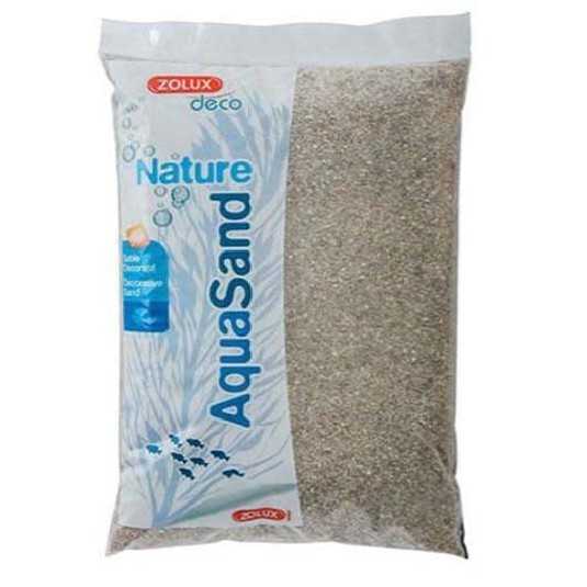 Sable Naturel pour Aquarium Nat Quartz Moyen AQUASAND 1kg 