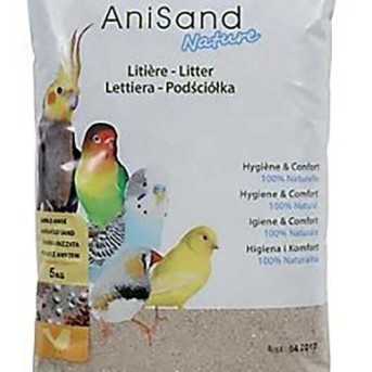 Litiere Nature pour oiseaux ANISAND 5kg 