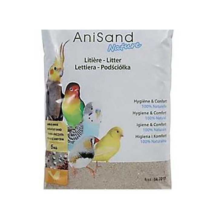 Litiere Nature pour oiseaux ANISAND 5kg