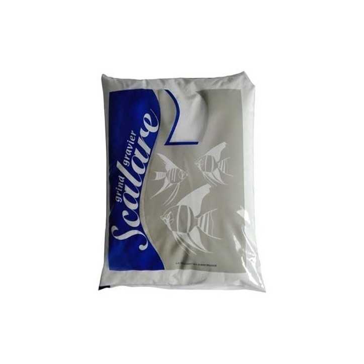 Sable de riviere Blanc pour aquarium Scalare 4kg