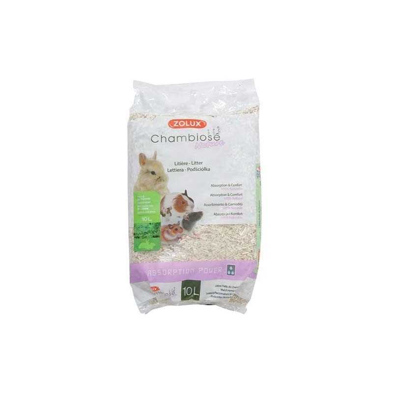 Litiere pour rongeurs Nature CHAMBIOSE 10L 