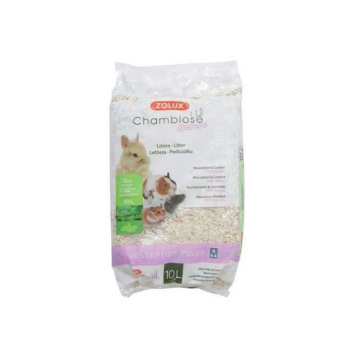 Litiere pour rongeurs Nature CHAMBIOSE 10L