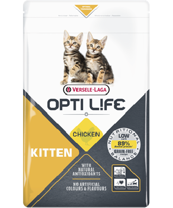 VERSELE LAGA - Croquettes chaton opti life kitten 2,5kg