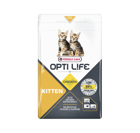 VERSELE LAGA - Croquettes chaton opti life kitten 2,5kg 