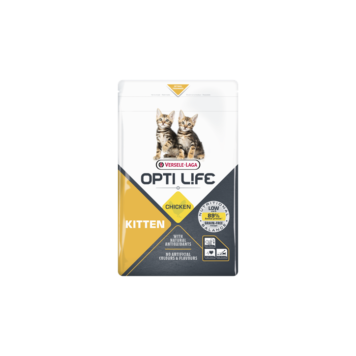 VERSELE LAGA - Croquettes chaton opti life kitten 2,5kg