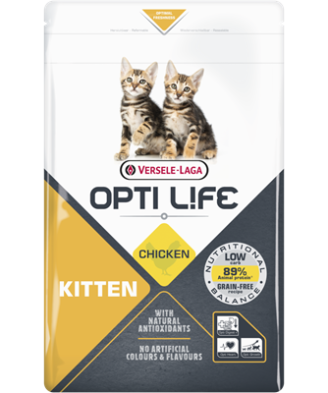 VERSELE LAGA - Croquettes chaton opti life kitten 2,5kg 