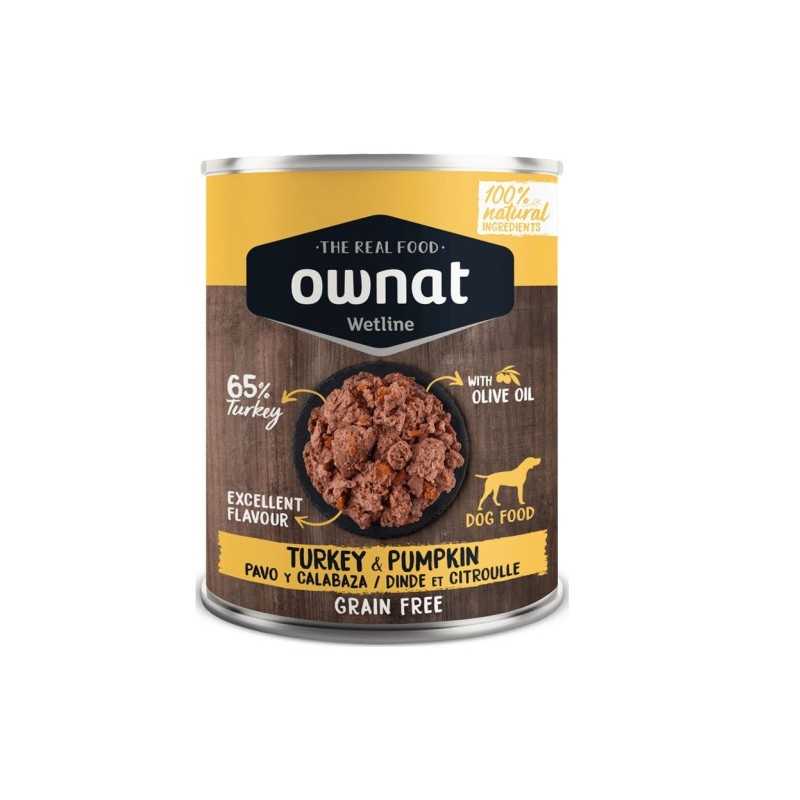 Ownat Grain Free Prime chien dinde et citrouille