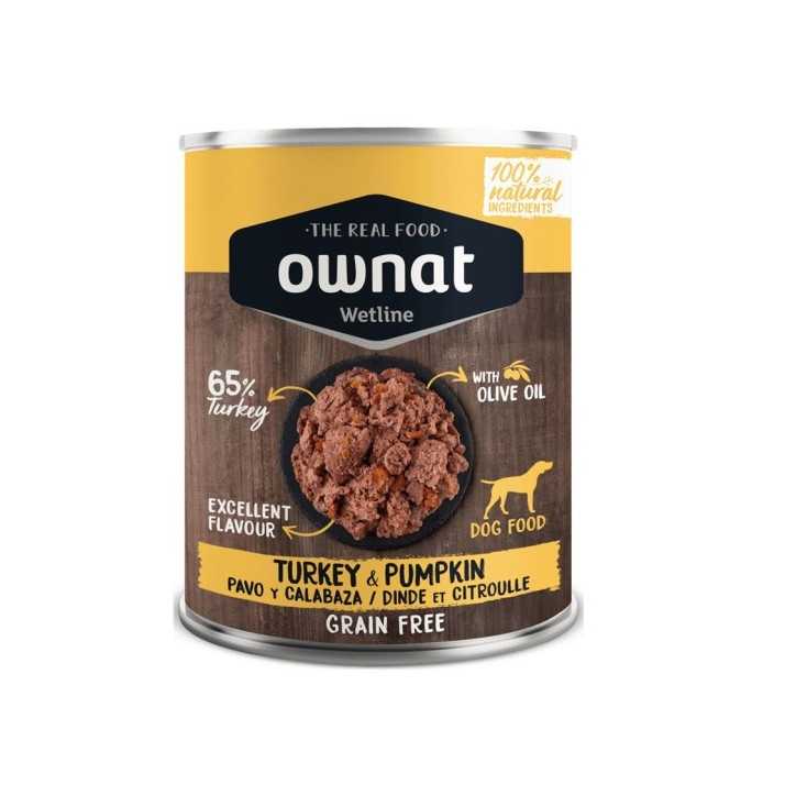 Ownat Grain Free Prime chien dinde et citrouille