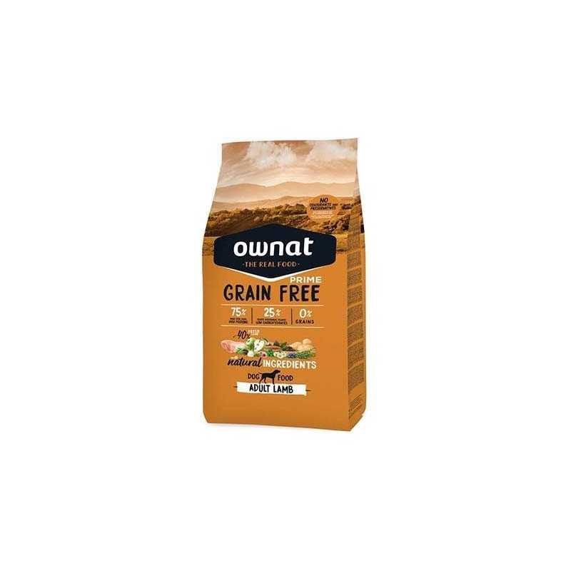 Ownat Grain Free Prime Adult Lamb croquettes pour chien