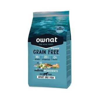 Ownat Grain Free Prime Adult Oil Fish croquettes pour chien