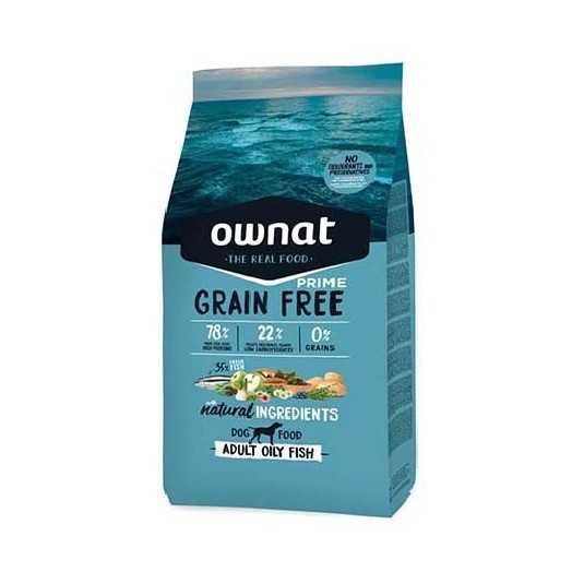 Ownat Grain Free Prime Adult Oil Fish croquettes pour chien