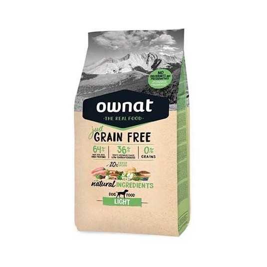 Ownat Grain Free Just Light croquettes pour chien