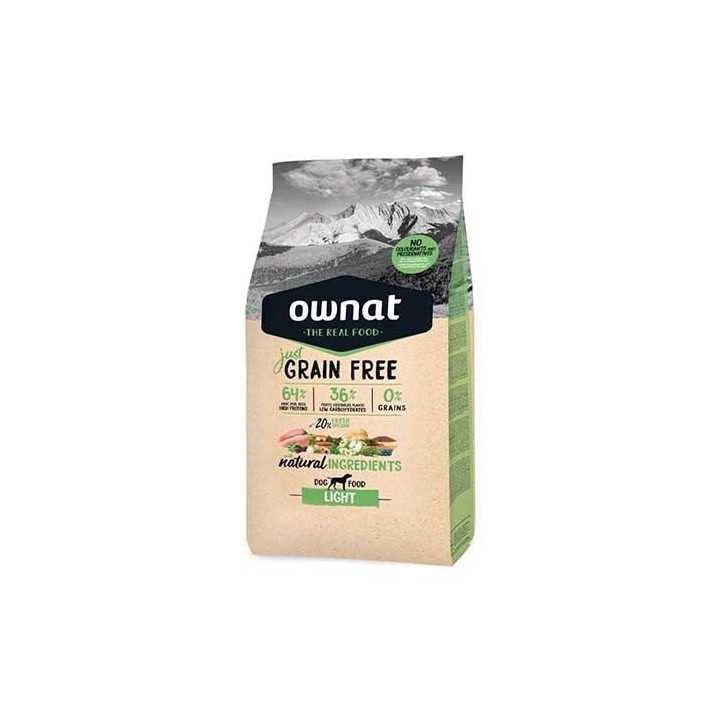 Ownat Grain Free Just Light croquettes pour chien