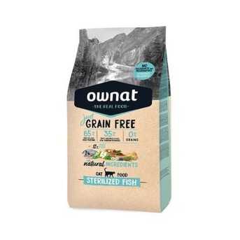 Ownat Just Grain Free Sterilized Fish croquettes pour chat