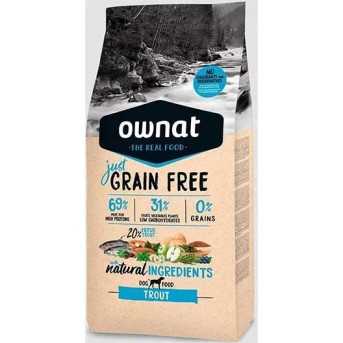 Ownat Grain Free Just Trout croquettes pour chien