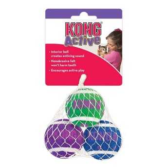 KONG Active Tennis Ball avec clochettes