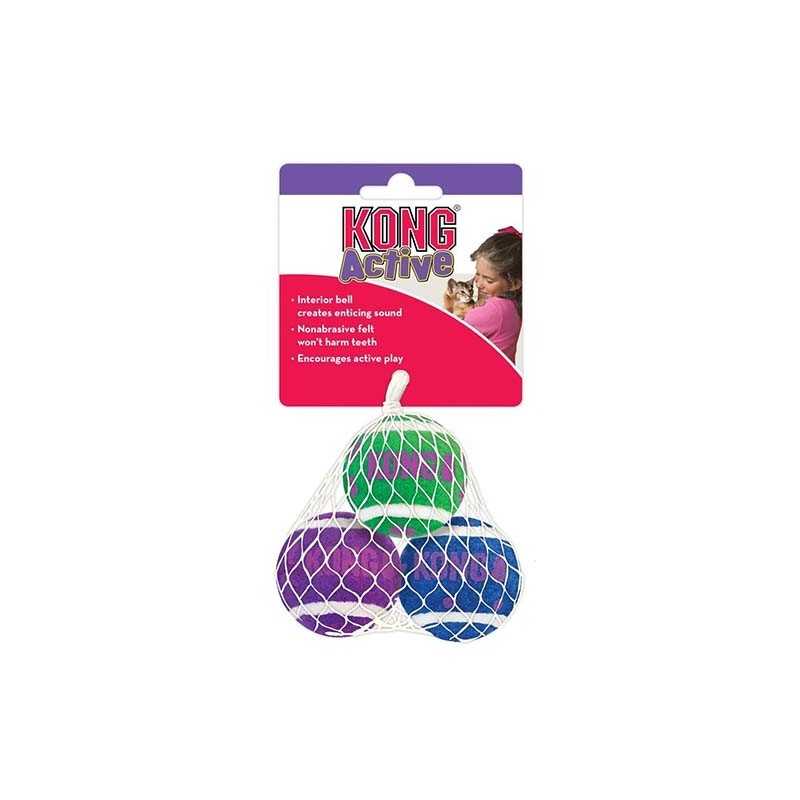 KONG Active Tennis Ball avec clochettes 