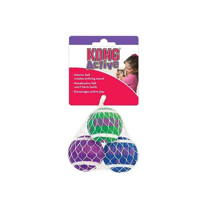 KONG Active Tennis Ball avec clochettes