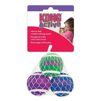 KONG Active Tennis Ball avec clochettes 