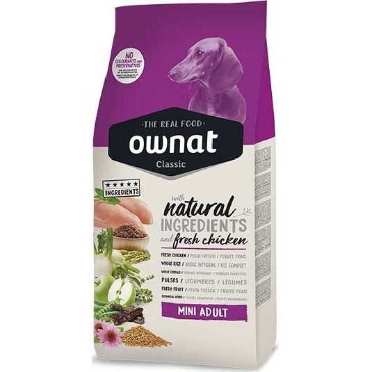 Ownat Classic mini adult croquettes pour chien