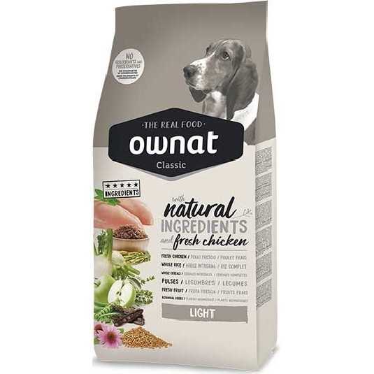 Ownat Classic light croquettes pour chien