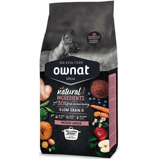 Ownat Ultra medium junior croquettes pour chien