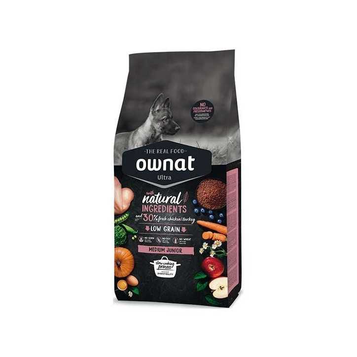 Ownat Ultra medium junior croquettes pour chien