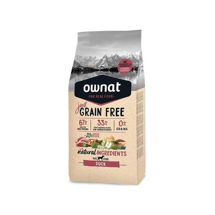 Ownat Grain Free Just Duck croquettes pour chien