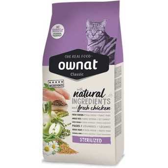 Ownat Classic sterilized croquettes pour chat sterilise