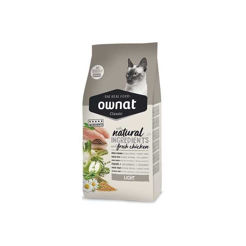 Ownat Classic light croquettes pour chat