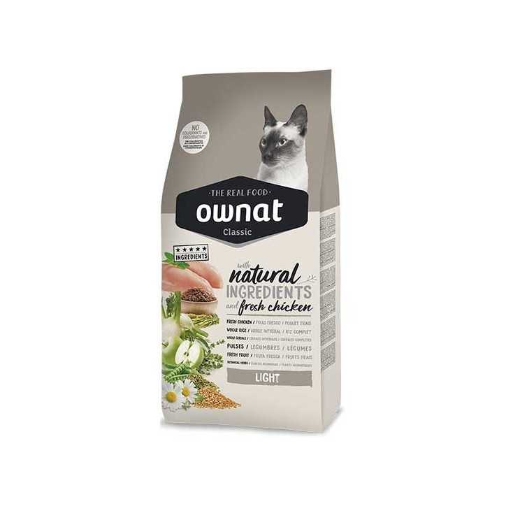 Ownat Classic light croquettes pour chat