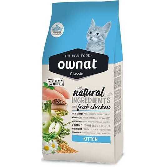 Ownat Classic kitten croquettes pour chaton