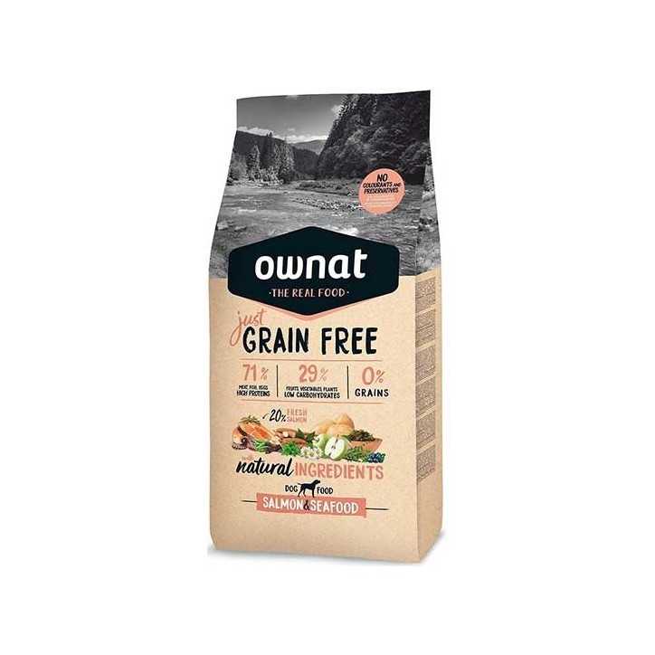 Ownat Grain Free Just Salmon and seafood croquettes pour chien