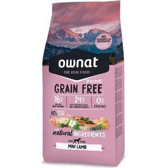 Ownat Grain Free Prime mini lamb croquettes pour chien