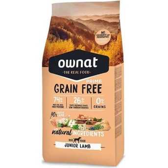 Ownat Grain Free Prime junior lamb croquettes pour chien