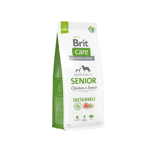 Brit Care Dog Sustainable Senior - Alimentation Chien Senior