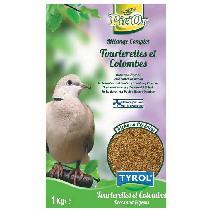 Tyrol Melange Tourterelles et Colombes 1kg