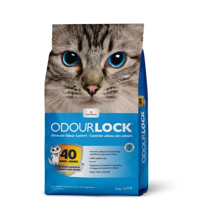 Litiere odour lock non parfumee 6kg