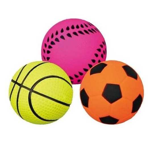 Foam and Natural Rubber Ball - Durable and Fun Dog Toy