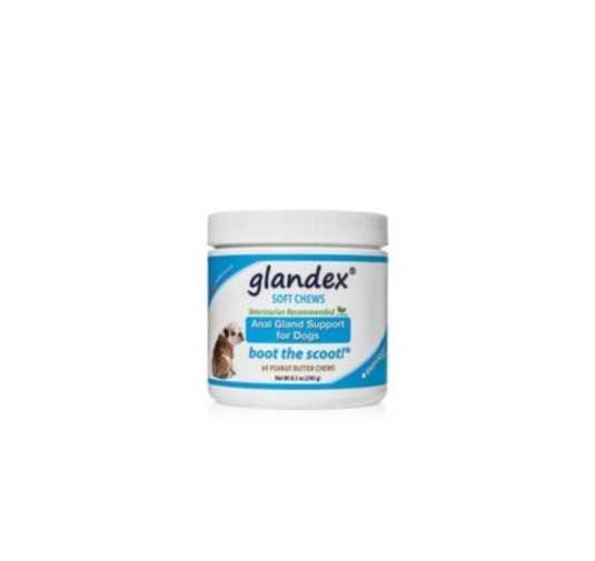 Glandex supplement de fibres probiotiques pour chiens - 60 gommes