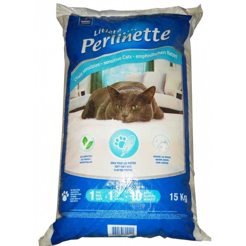 Litière Perlinette Chats Sensibles 15kg