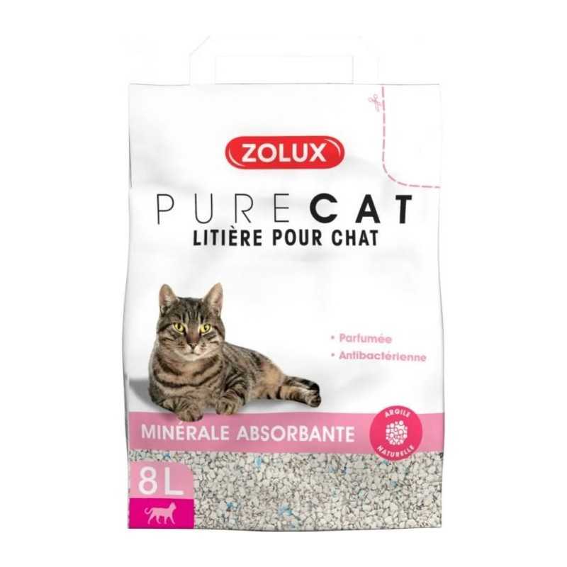 Zolux Litiere Pure Cat minerale absorbante 8L