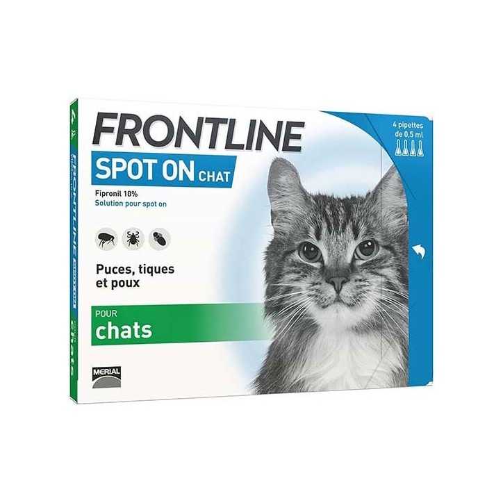 Frontline Spot On - Pipettes antiparasitaires pour chat